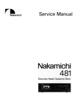 Nakamichi 481-Service-Manual